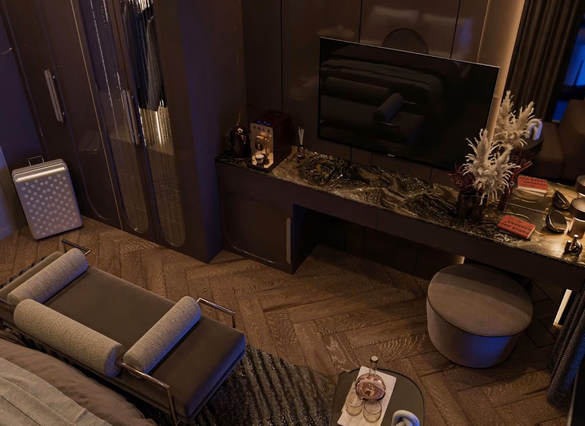 Trendlife Hotels Galata girişinde konukların karşılandığı alan - Elemen Transfer