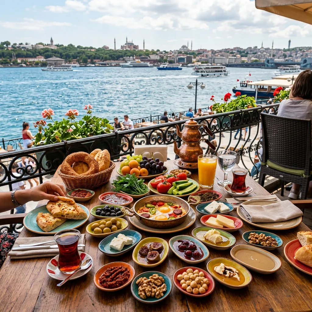 Bosphorus Beach Breakfast Route