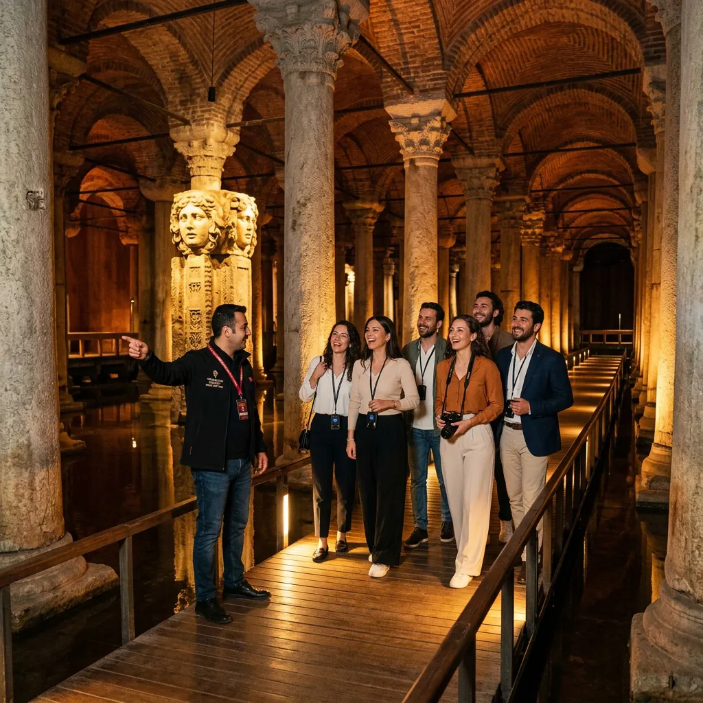 Basilica Cistern Underground Discovery Tour